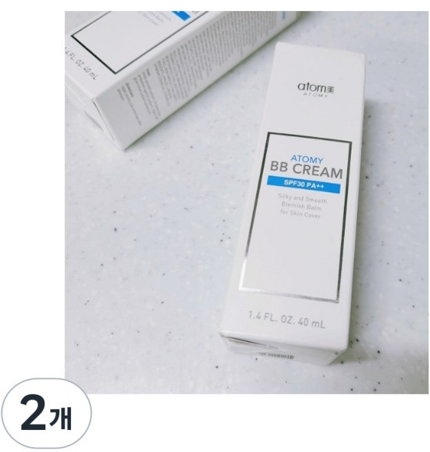 애터미 비비크림 SPF30 PA++ 40ml, 2개