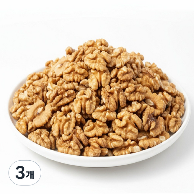 명식품본사 깐호두 [대포장] 호도 호두, 1kg, 3개