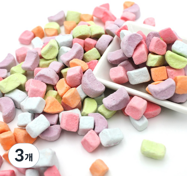 데코야 건조 마시멜로 비츠믹스 플러스 (건조/미니 마시멜로), 3개, 150g