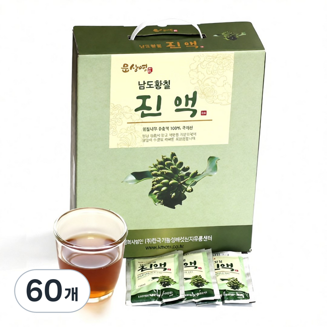 [문상영 버섯]장흥 농장직송 황칠나무 진액, 60개, 100ml