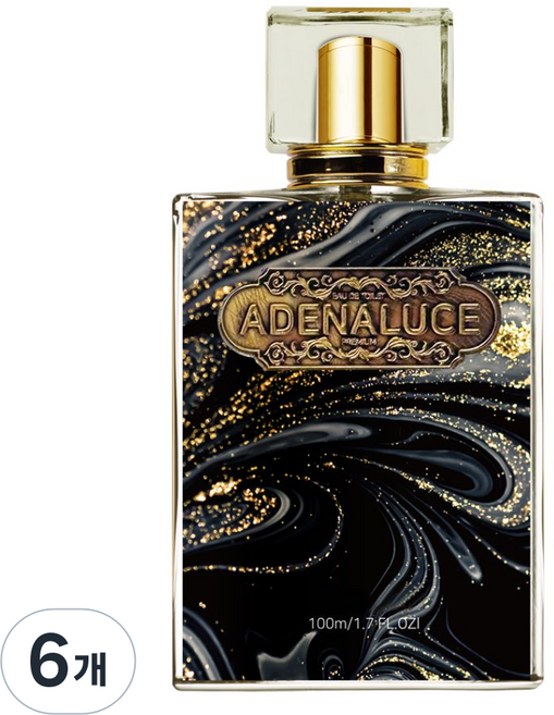 아데나루체 알파남 오데퍼퓸 여자들이 좋아하는 어벤튜스 남자향수, 6개, 100ml