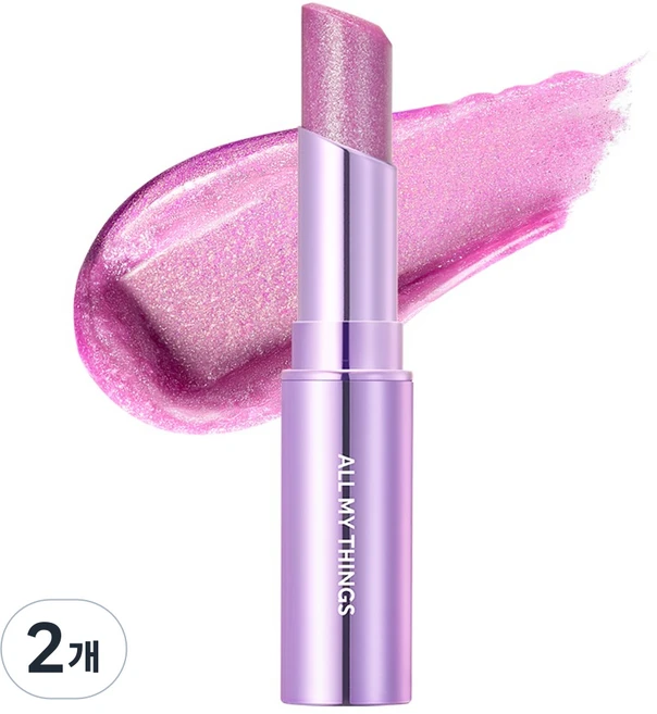 올마이띵스 AMTS 아임 유어 립틴트 펄립스틱 드라마틱한 컬러, 09 문라이츠, 3.4g, 2개 - 쿠팡