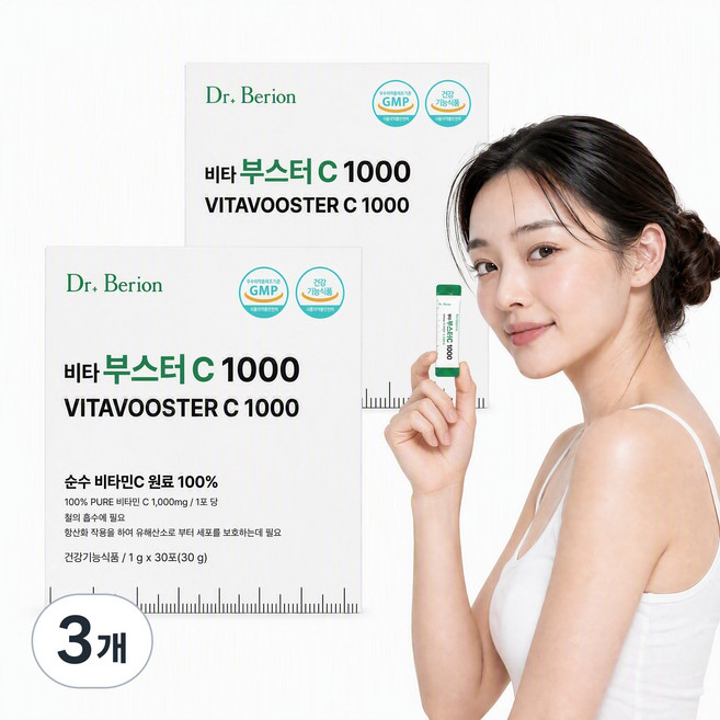 닥터베리온 이너뷰티 비타부스터 c 비타민 30일분, 30g, 3개