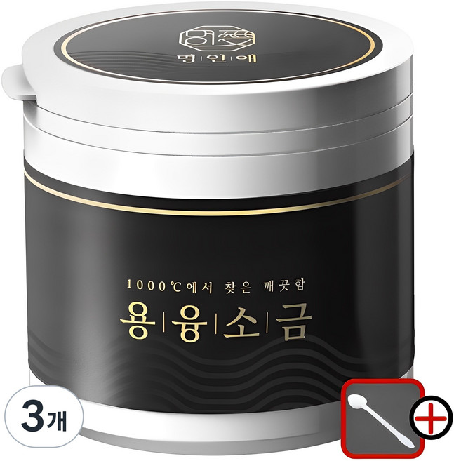 명인애 미네랄 용융소금, 500g, 3개