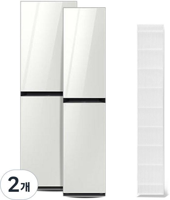 삼성 에어드레서 미세먼지 호환 필터 df24cb9900mr 5벌 비스포크 신형, 2개, 비스포크 5벌 미세먼지 필터