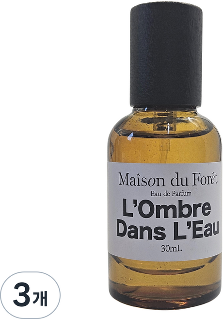 메종듀포레 롬브라단로 향 니치향수 오 드 퍼퓸, 3개, 30ml