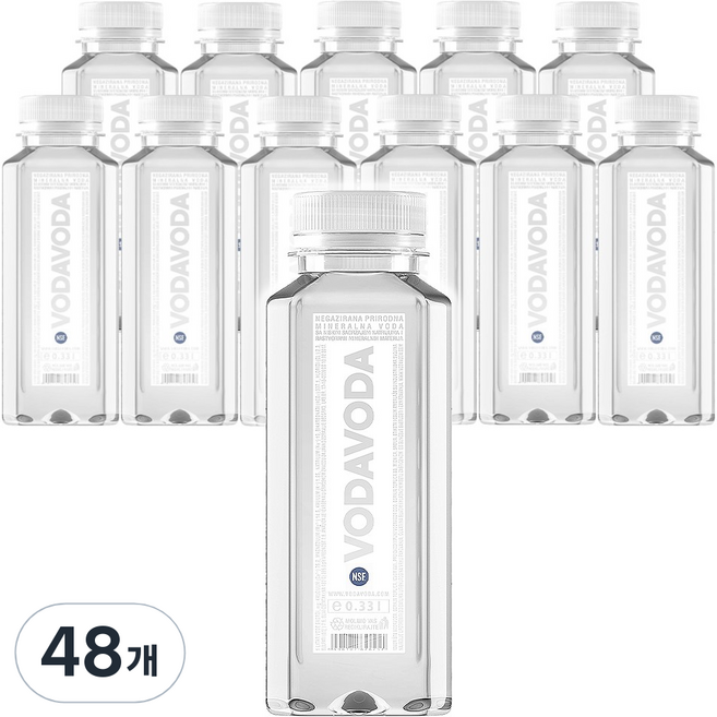 보다보다 미네랄 워터 생수, 330ml, 48개