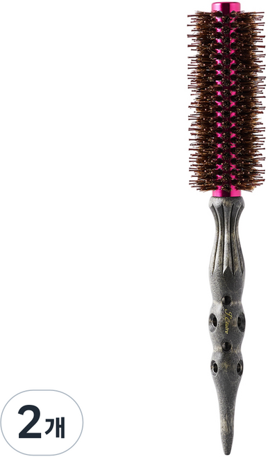 제이끌레르 핑크 열판 돈모 헤어 롤빗, 2개, 3호