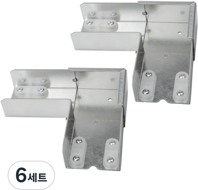 JG철물스토어 (정품) 국산 고급형 레이스웨이 수평 엘보 90도엘보 ㄱ자 ㄴ자 수평 ELBOW, 6세트