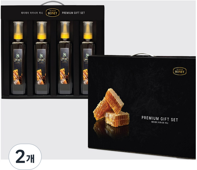 [명품]제이제이 베트남 천연 100% 아카시아 벌꿀, 2개, 500ml