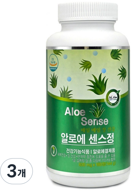 알로에센스정 2개월분, 180정, 3개