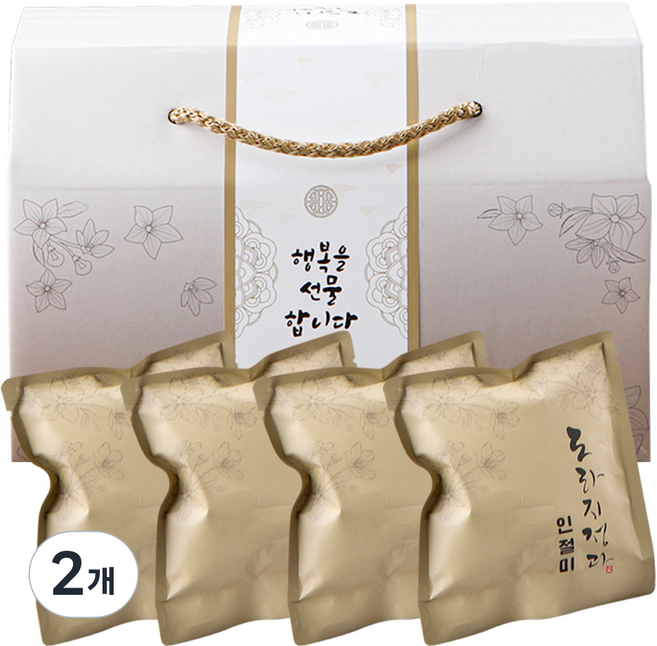자화만사성 콩고물 도라지정과, 2개, 500g