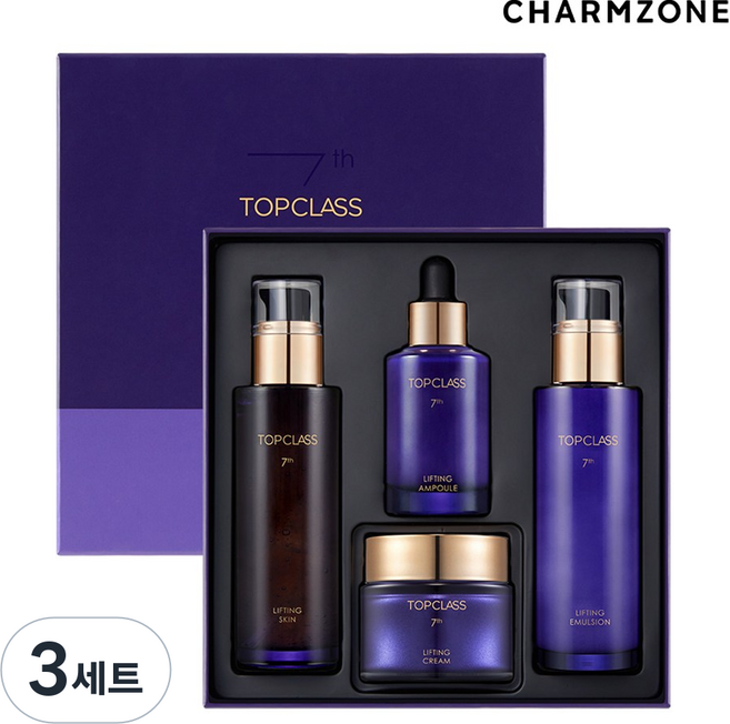 참존 탑클래스 7세대 리프팅 스킨케어 4종 선물세트, 3세트