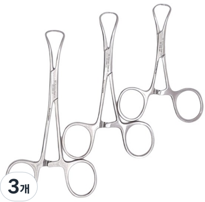 의료용 타올클램프 9cm 포셉 겸자 병원용 Towel Clamps, 3개