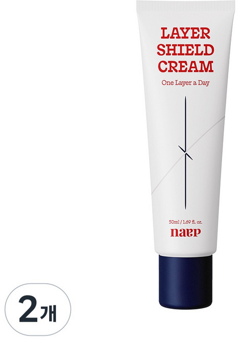 냅 피부 자극 보호 오염차단 수분 방패 미세먼지 방지 저자극 레이어 쉴드 크림, 50ml, 2개
