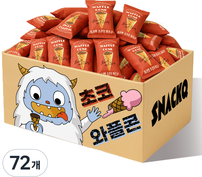 스낵큐 노브랜드 과자, 72개