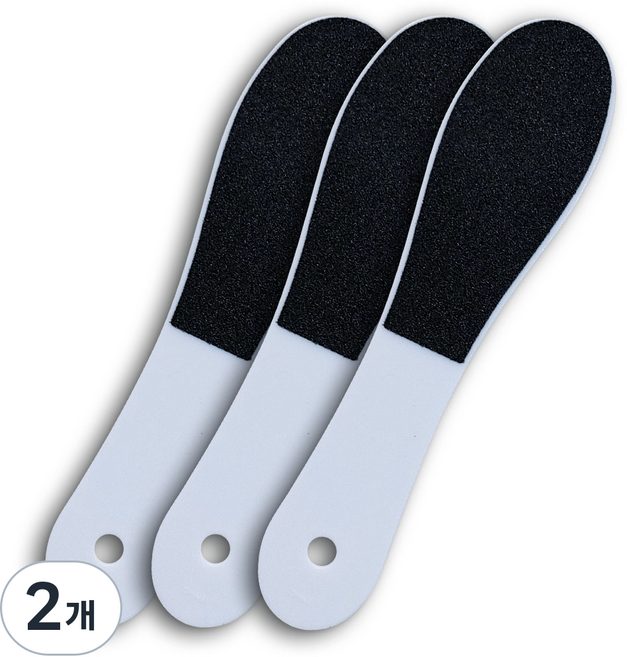 3개묶음 패디파일 양면 발 뒷꿈치 각질제거, 5g, 2개, 3개입