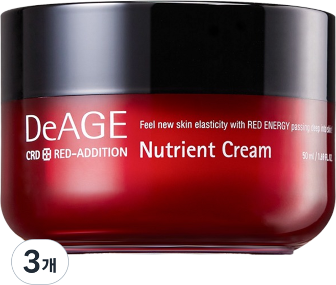 참존 디에이지 레드애디션 뉴트리언트 크림, 50ml, 3개