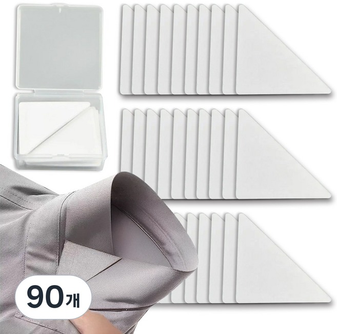 심플리프 옷 카라 고정패드, 90개