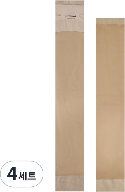 [국내생산올풀림방지] 여성 골프 토시 자외선 uv 차단 팔토시 손등 쿨토시 여름용 암슬리브, 스킨골프, 4세트