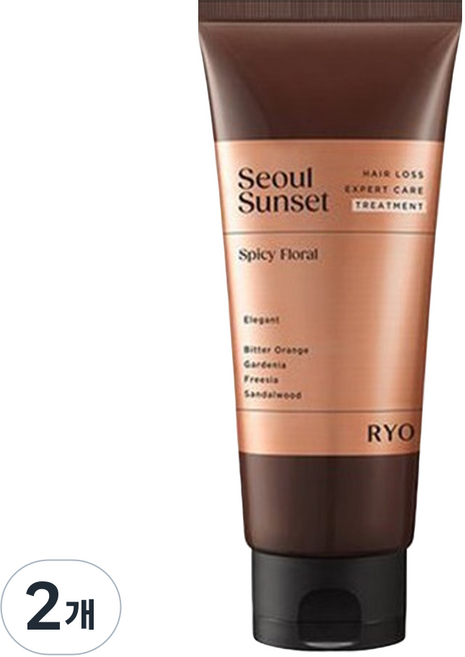 려 자양윤모 탈모증상전문케어 트리트먼트 서울석양, 200ml, 2개