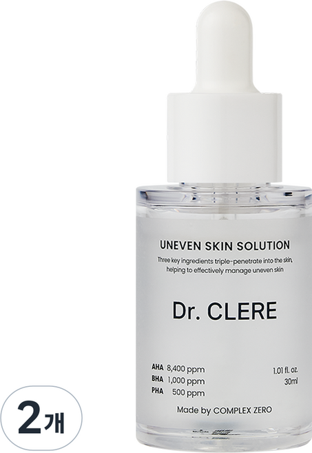 [임상평가통과] 닥터끌레르 오돌토돌 좁쌀 요철피부 솔루션, 2개, 30ml