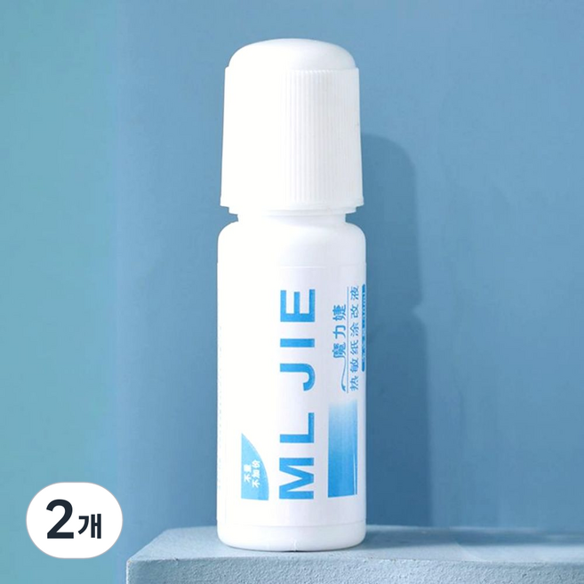 택배 개인정보보호 송장 지우개, 2개, 20ml