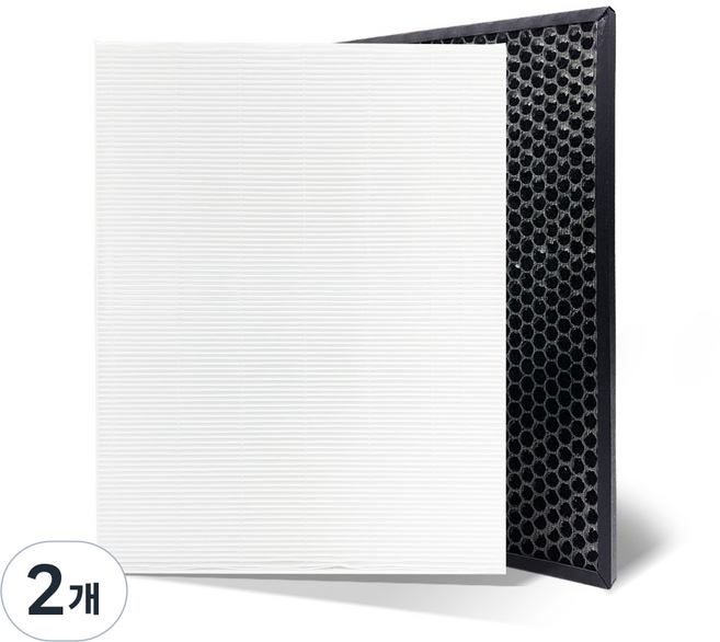 위닉스 공기청정기 타워XQ 호환 필터 ATXH663-HWK AGX660W CAF-E0S4 / CAF-M0S1, 2개, 타워xq 고급형