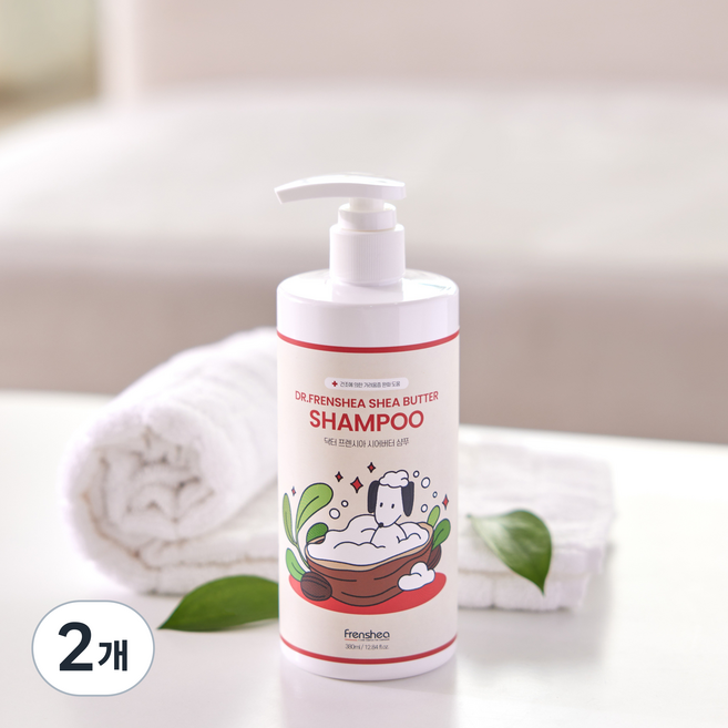 닥터 프렌시아 시어버터 샴푸, 380ml, 1개입, 2개