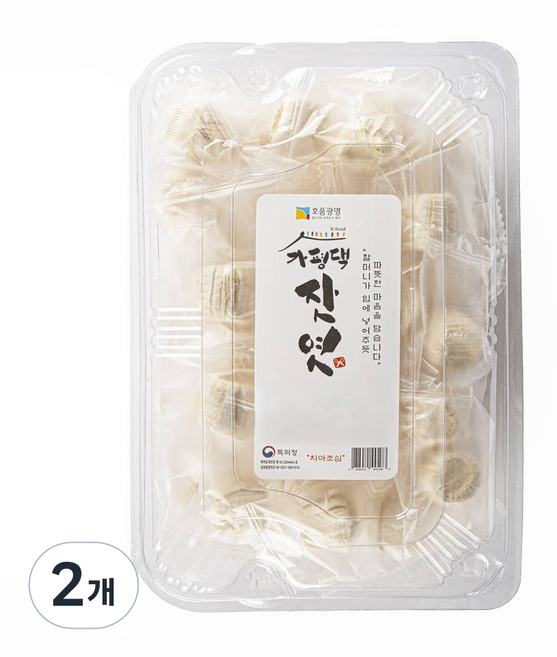 [본사직영] 호품광명 가평댁잣엿 알엿, 120g, 2개