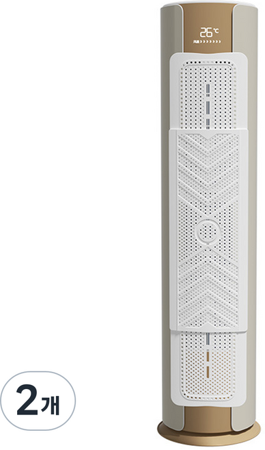 솔바람집 스탠드형 에어컨 바람 가드 바람막이, 2개, 화이트