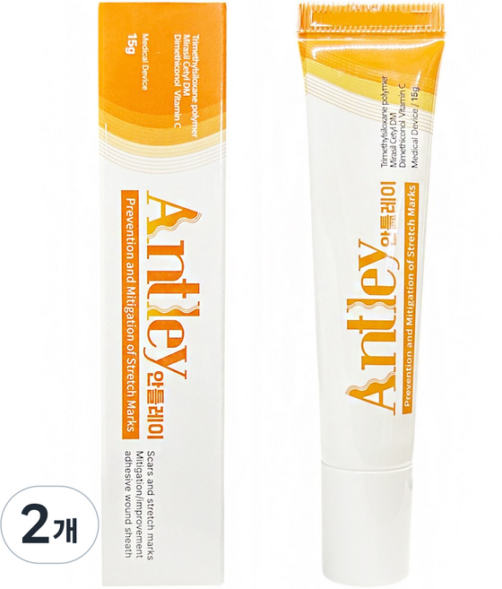 안틀레이 튼살 임산부크림, 2개, 15g