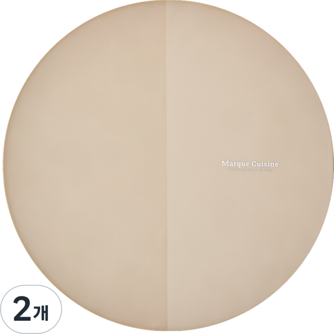 마르쿠진 논슬립 두꺼운 실리콘 인덕션 보호 매트 23cm, 2개, 소프트그레이