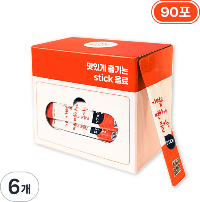 양원프레쉬 더와이 호박팥차원액스틱, 10g, 90개입, 6개