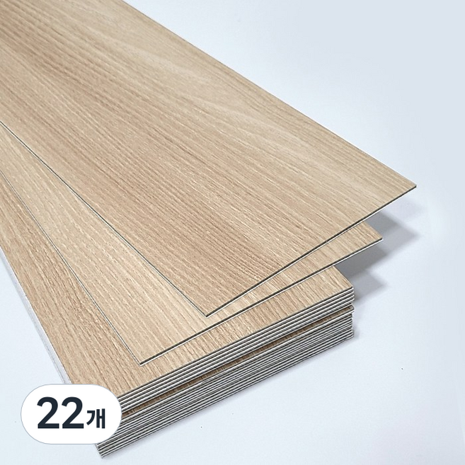 접착식 직사각 우드 데코타일, SW12, 22개