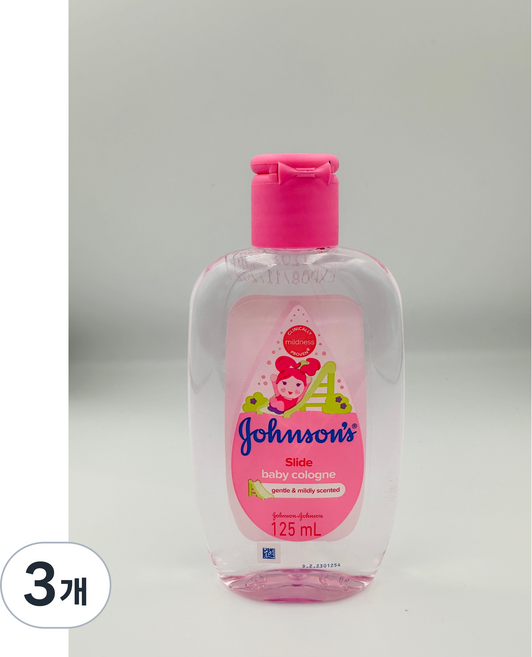 존슨즈 베이비 코롱 슬라이드, 3개, 125ml