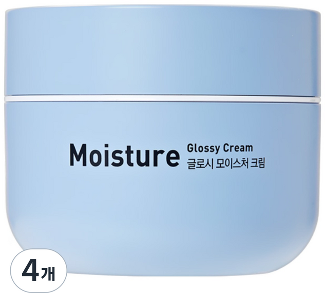 밀크터치 글로시 모이스처 크림, 50ml, 4개