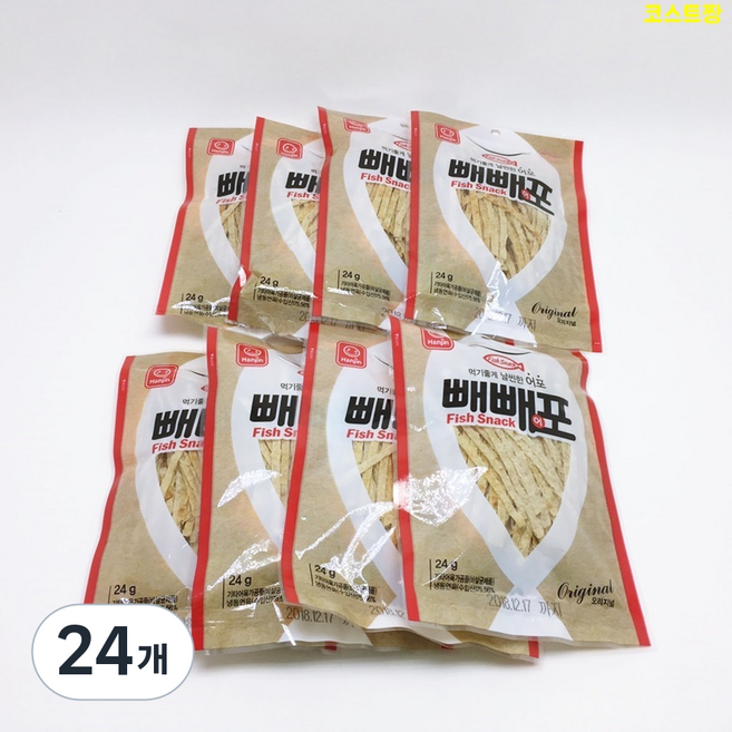 한진 빼빼어포 24G, 24개