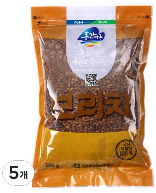 [영월농협] 국산 보리차, 5개, 500g, 1개입