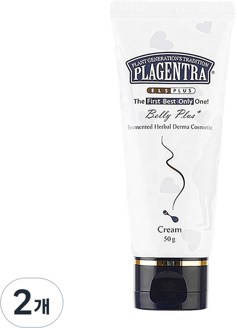 프라젠트라 벨리 임산부 튼살 크림 Plus 50g, 2개