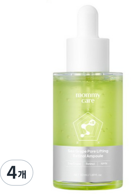 마미케어 모공 바다포도 포어 리프팅 레티놀 앰플, 4개, 50ml
