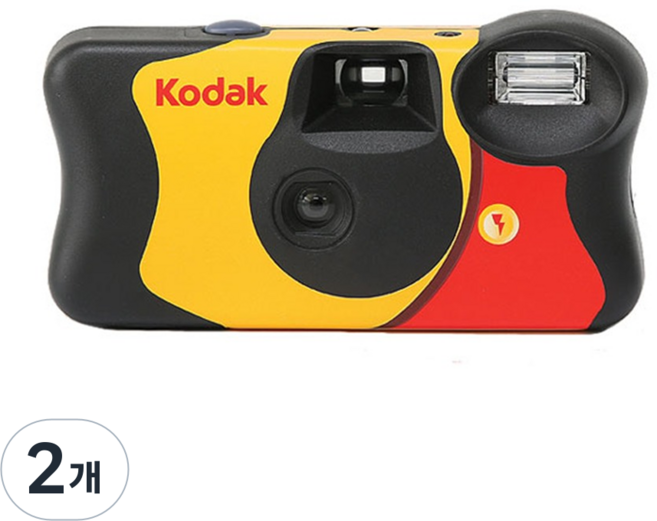 코닥 일회용 플래시 카메라 펀세이버 27 -[무료배송]고래사진관, 2개, 코닥펀세이버27