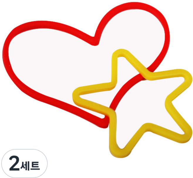 JL매직 별과 하트가 나타나는 고무줄 마술 놀이 수업용마술, 2세트, 해법영상 제공, 초급