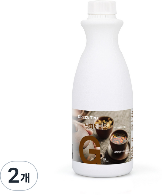 그린트리 쌍화 베이스, 2개, 1kg