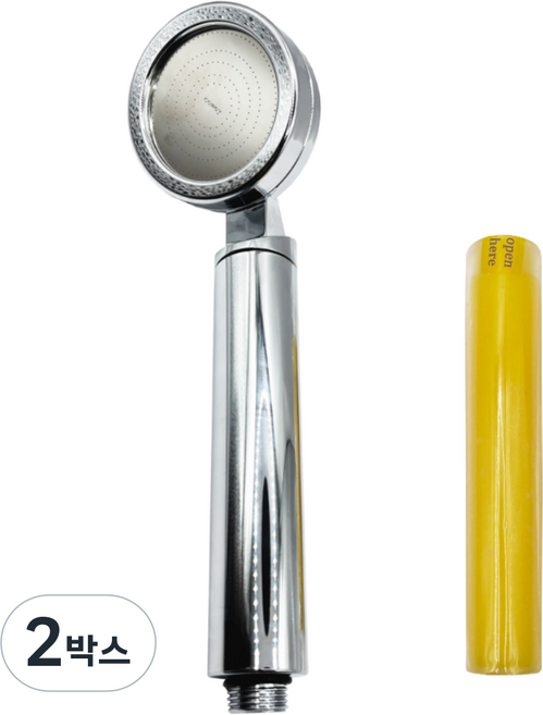 [구형]코웨이 샤워기 샤워헤드 필터 아로마 비타민c 샤워수전 녹물 염소제거(헤드1개+필터1개), 실버(헤드1개+필터1개), 2박스