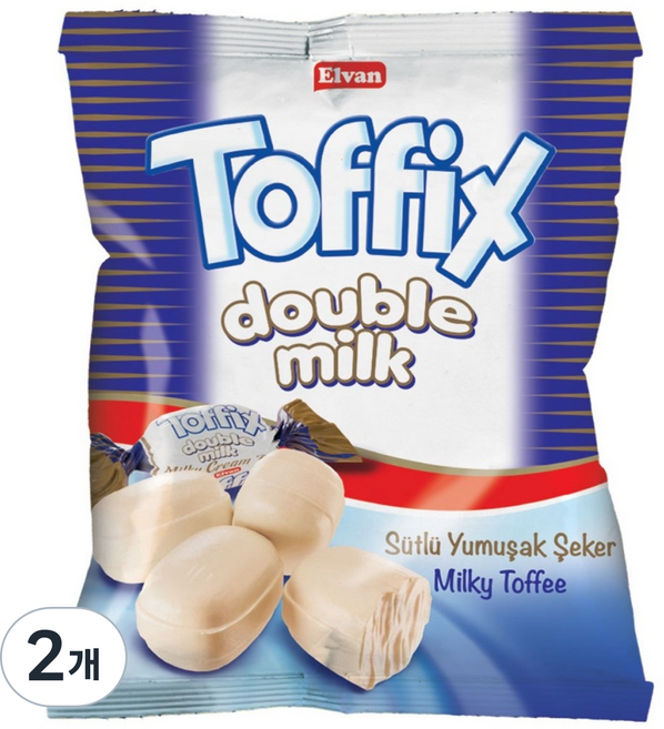 토픽스 더블 밀크 카라멜, 2개, 1kg