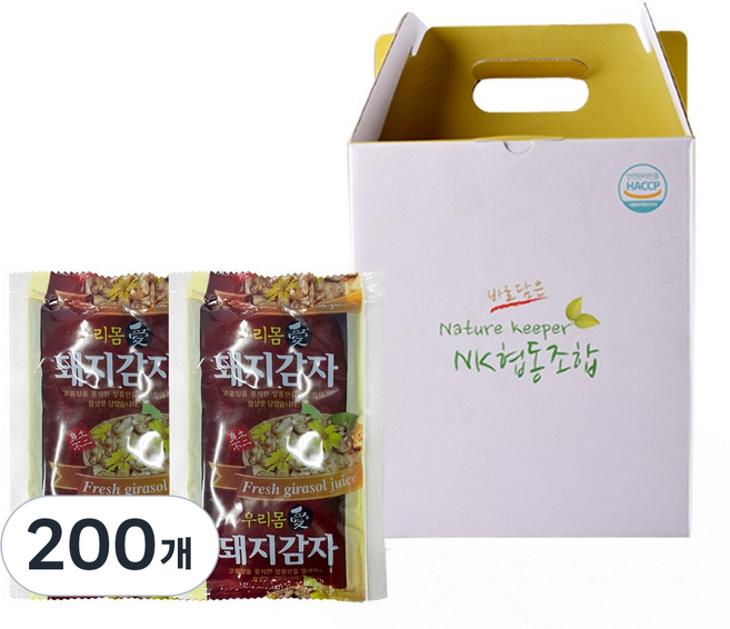 양원농장 바로담은 돼지감자즙, 80ml, 200개