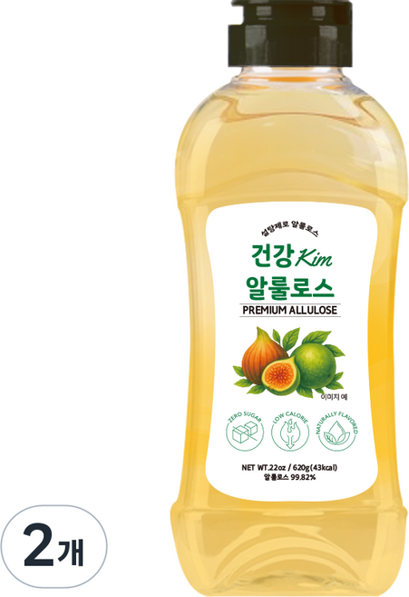 건강킴 알룰로스, 2개, 620g