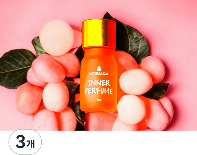 내추럴데이 비타11 이너퍼퓸 속옷향수 #SEXY-X, 3개, 5ml
