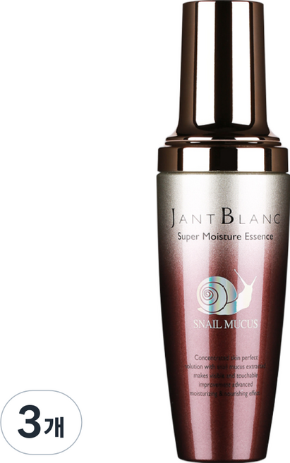 쟝블랑 달팽이 점액 슈퍼 모이스처 에센스, 3개, 50ml